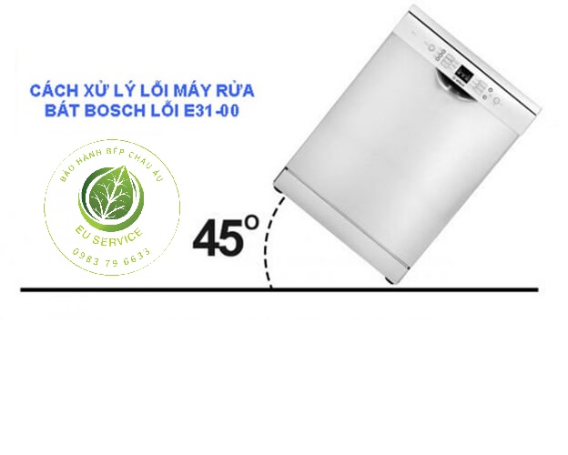 Cách sửa máy rửa bát bosch lỗi E3100
