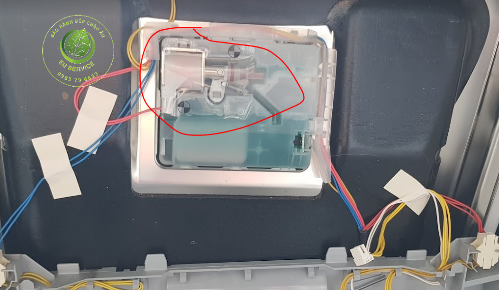 E19 bosch - nguyên nhân có thể tới từ van từ mở nắp bột rửa lỗi