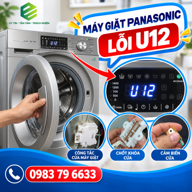 Hướng Dẫn Sửa Lỗi U12 Panasonic