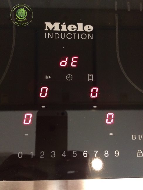 Hướng dẫn mở khóa DE bếp từ Miele