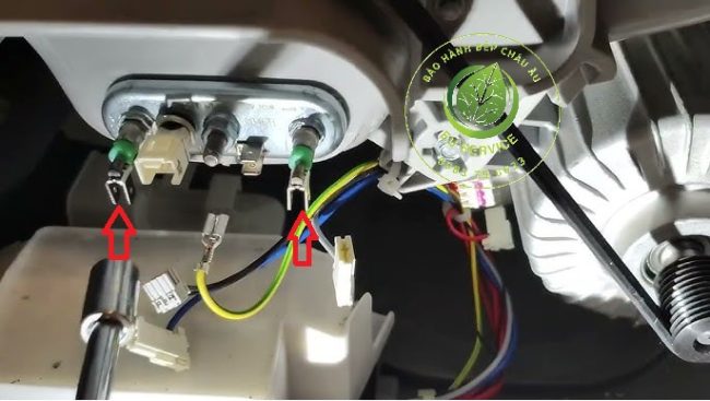 Kiểm tra điện trở đun nước máy giặt miele