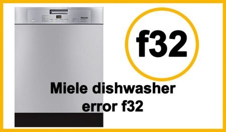 Sửa lỗi F32 máy rửa bát miele