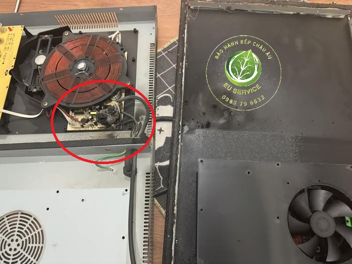 Sửa bếp từ Apex lỗi nguồn