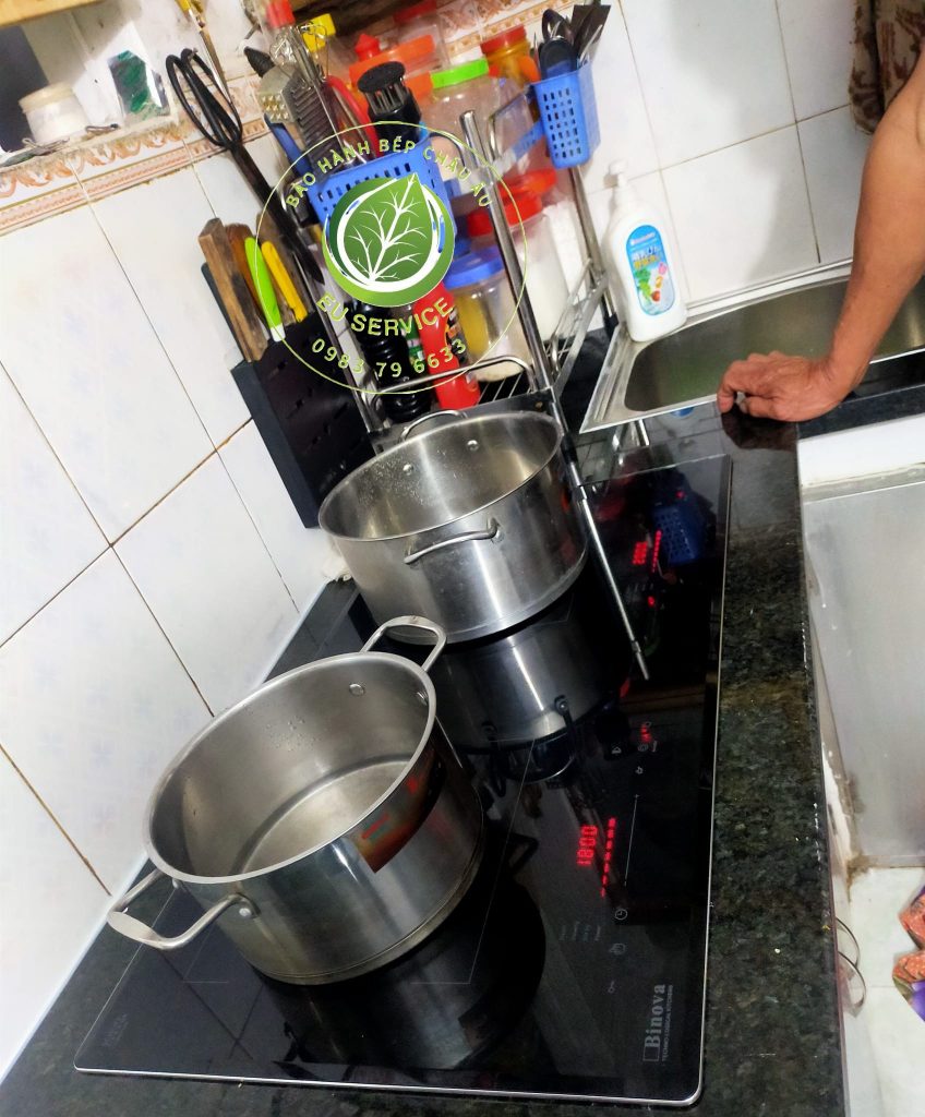 Sửa bếp từ Binova không nóng