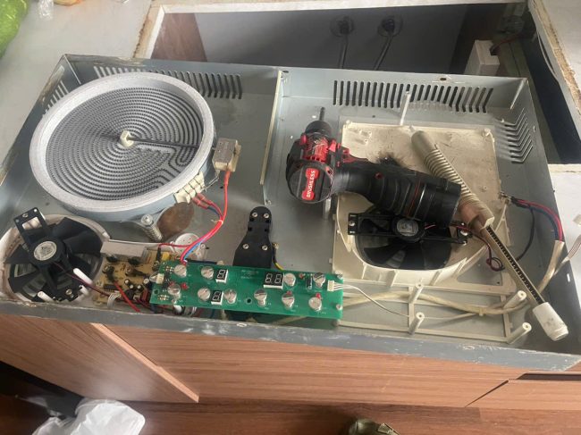 Sửa bếp từ Kaff tại quảng ninh