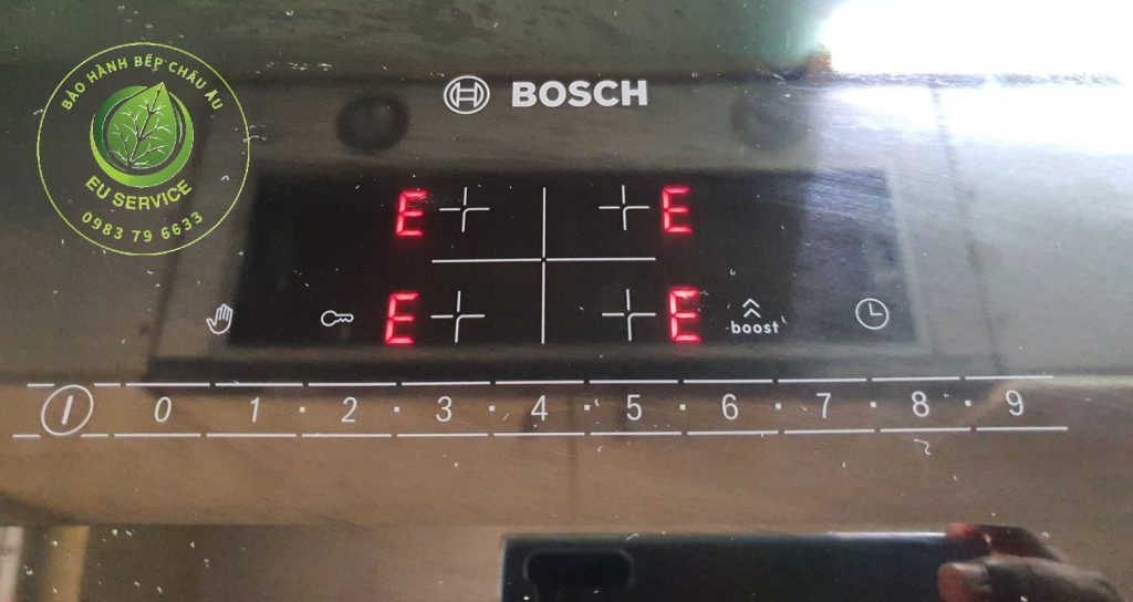 Sửa bếp từ bosch lỗi 4E