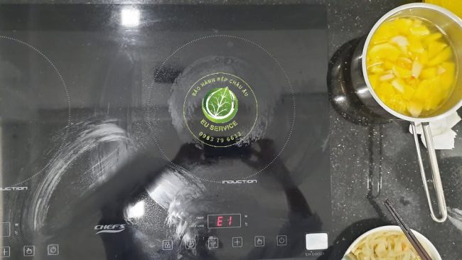Sửa bếp từ chefs lỗi E1