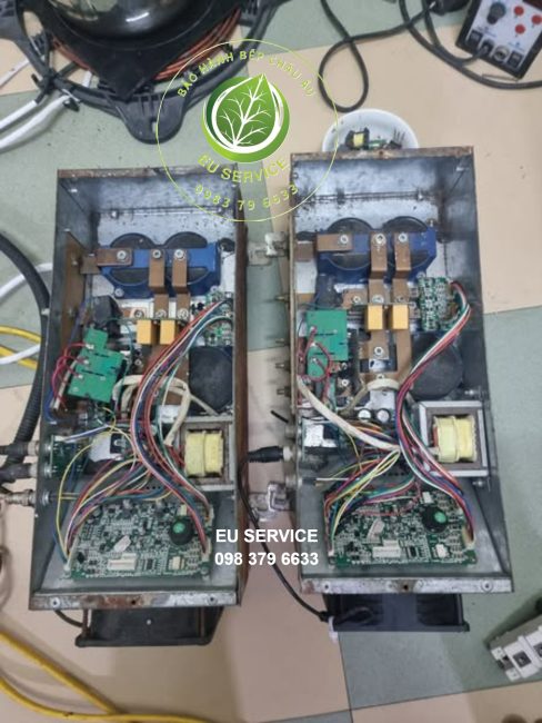 Sửa bếp từ công nghiệp tại bếp ăn khu công nghiệp