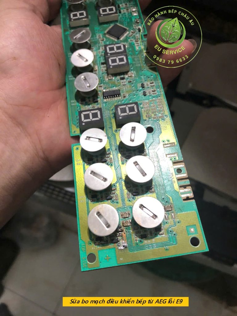 Sửa bo khiển AEG lỗi E9