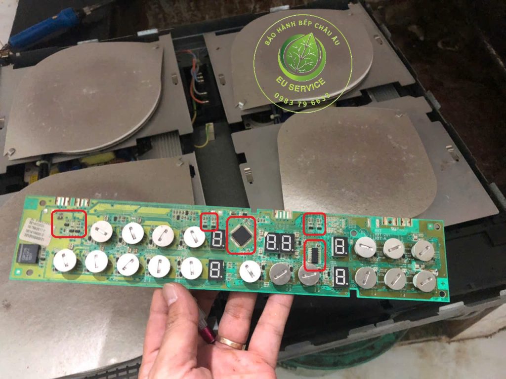 Sửa chữa bếp từ AEG lỗi E9 giá rẻ