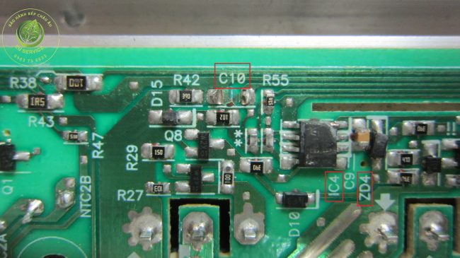 Sửa chữa bếp từ teka lỗi F40