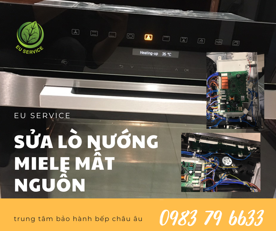Sửa lò nướng Miele tại Royal city lỗi không nguồn