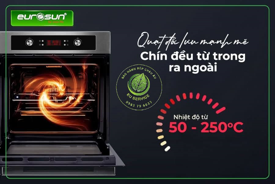 Sửa lò nướng eurosun chính hãng