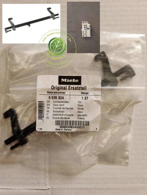 Sửa lò vi sóng miele không đóng được cửa - hỏng khóa cửa và công tắc cửa