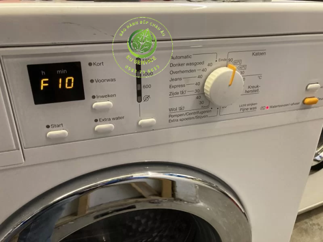 Sửa máy giặt Miele lỗi F10
