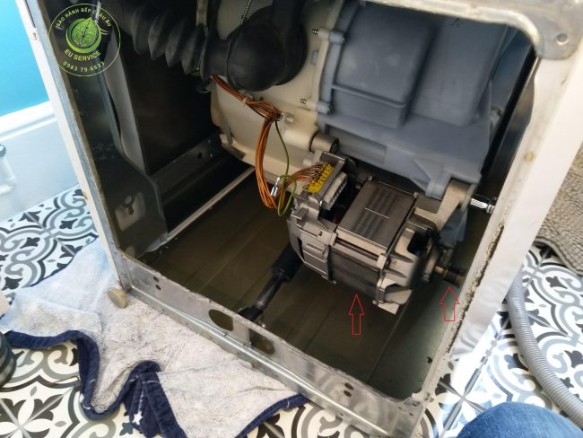 Sửa máy giặt siemens lỗi motor không quay