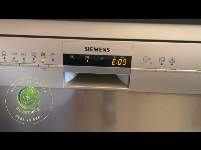 Sửa máy rửa bát Siemens chính hãng tại nhà