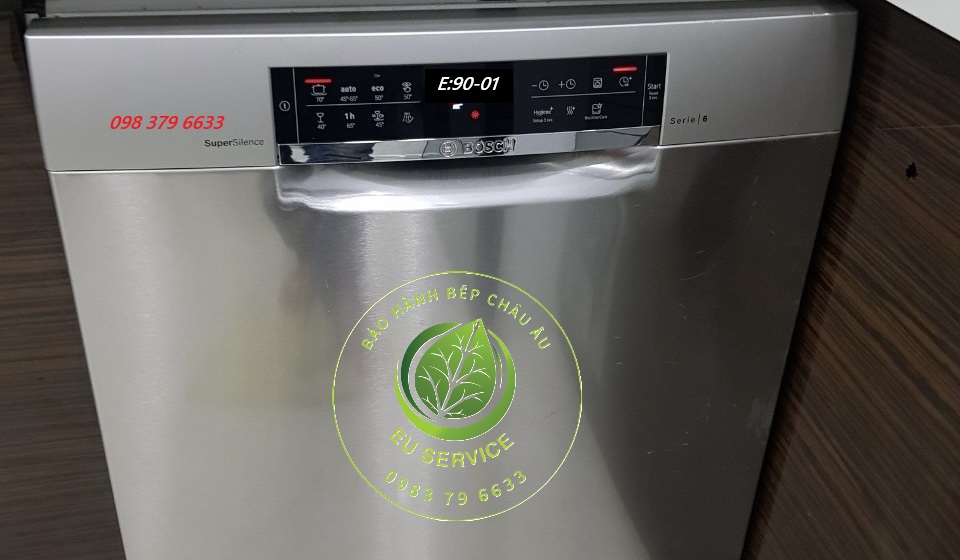 Sửa máy rửa bát bosch lỗi E9001