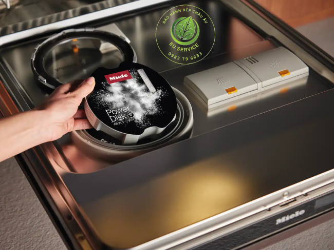 Sửa máy rửa bát miele lỗi bộ autodos - F600