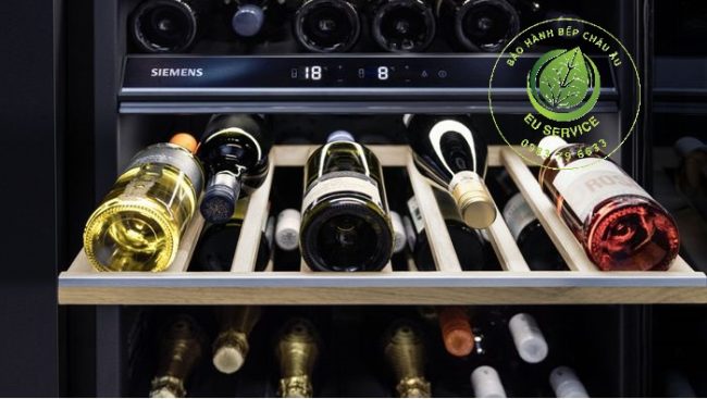 Sửa tủ bảo quản rượu vang siemens nhiệt độ tủ không đúng