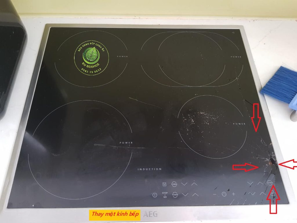 Thay mặt kính bếp từ AEG chính hãng
