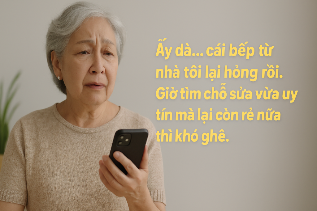 Tìm chỗ sửa bếp từ bosch uy tín
