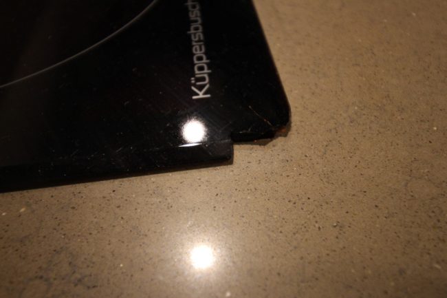 ảnh thay mặt kính bếp từ kuppersbusch tại đà nẵng