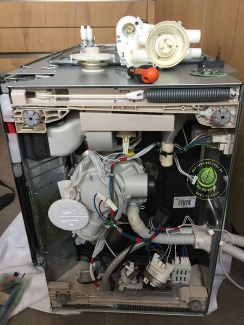 bảo hành máy rửa bát miele lỗi F78 tại nhà