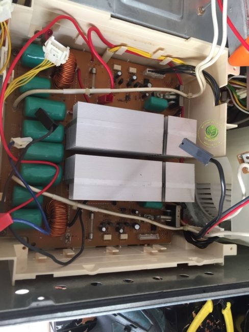 bếp từ toshiba lỗi mạch công suất