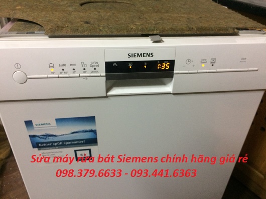 Địa chỉ sửa máy rửa bát Siemens tại Hà Nội, Đà Nẵng, TPHCM