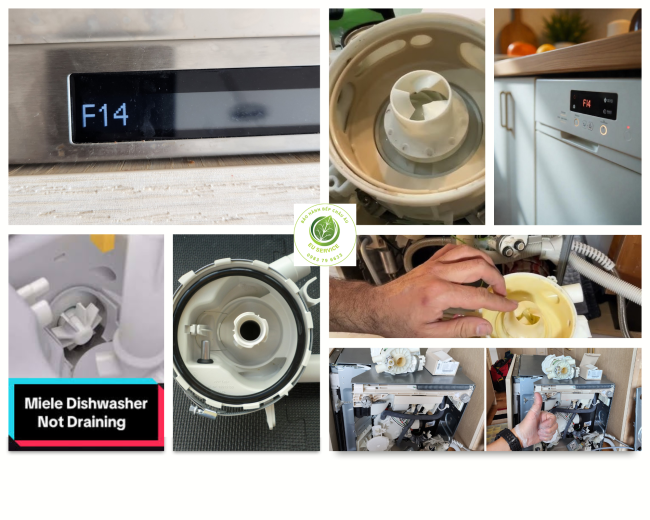 hướng dẫn kiểm tra sửa chữa máy rửa chén miele tại đà nẵng
