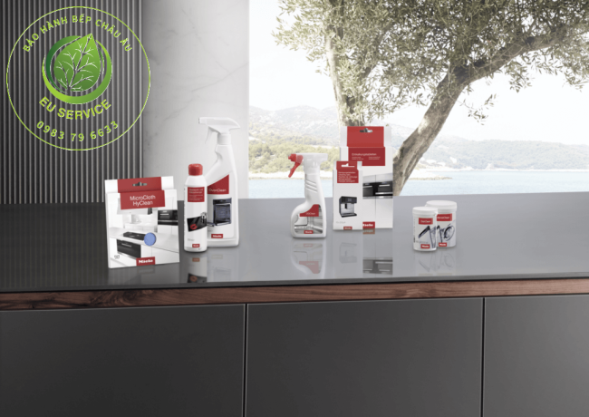 hướng dẫn vệ sinh bếp từ miele kèm các hóa chất tẩy rửa chính hãng