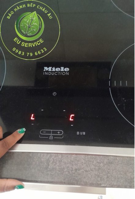 hướng dẫn xử lý bếp từ Miele báo lỗi LC hoặc LOC