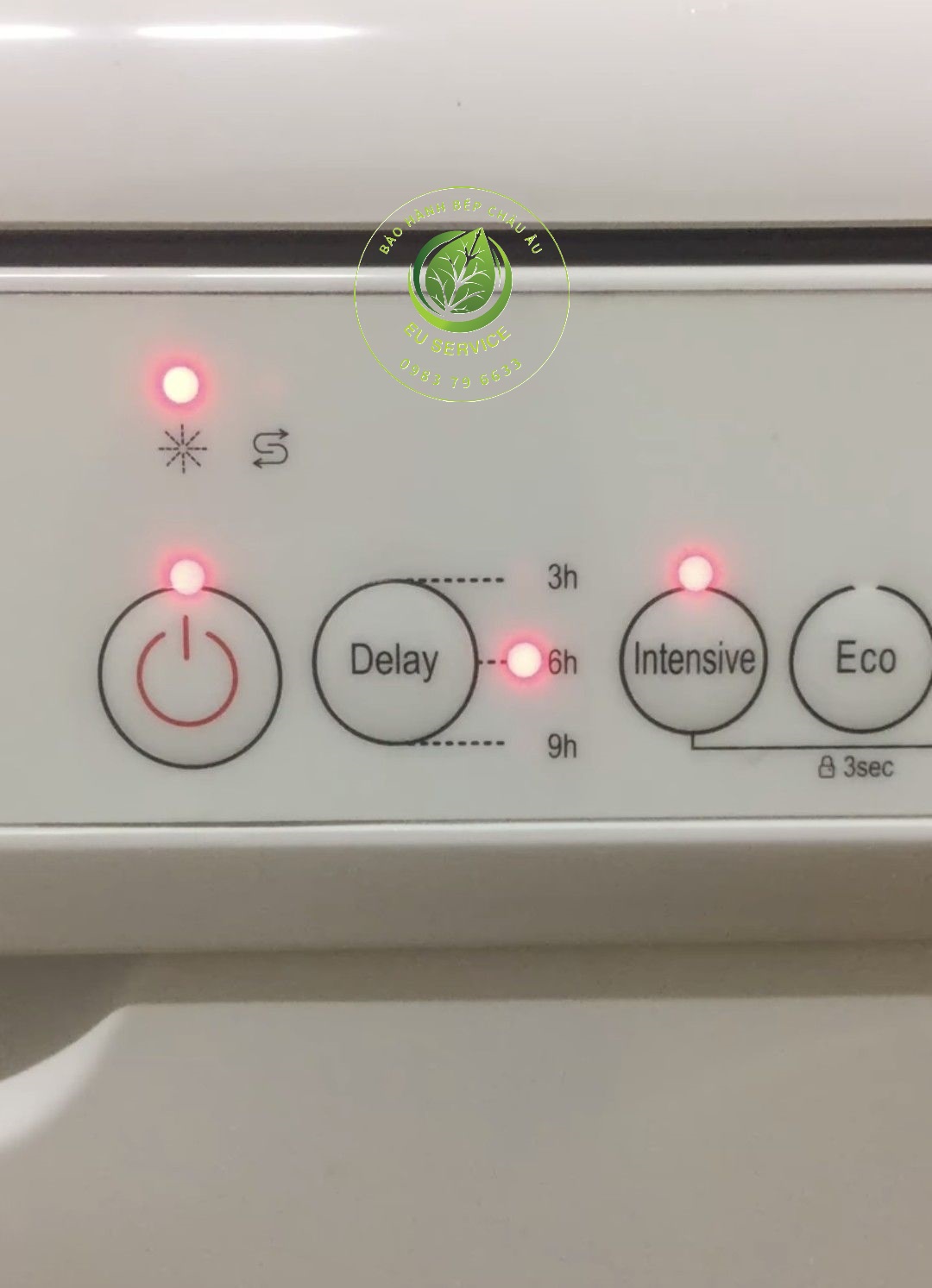 máy rửa bát galanz lỗi hiển thị
