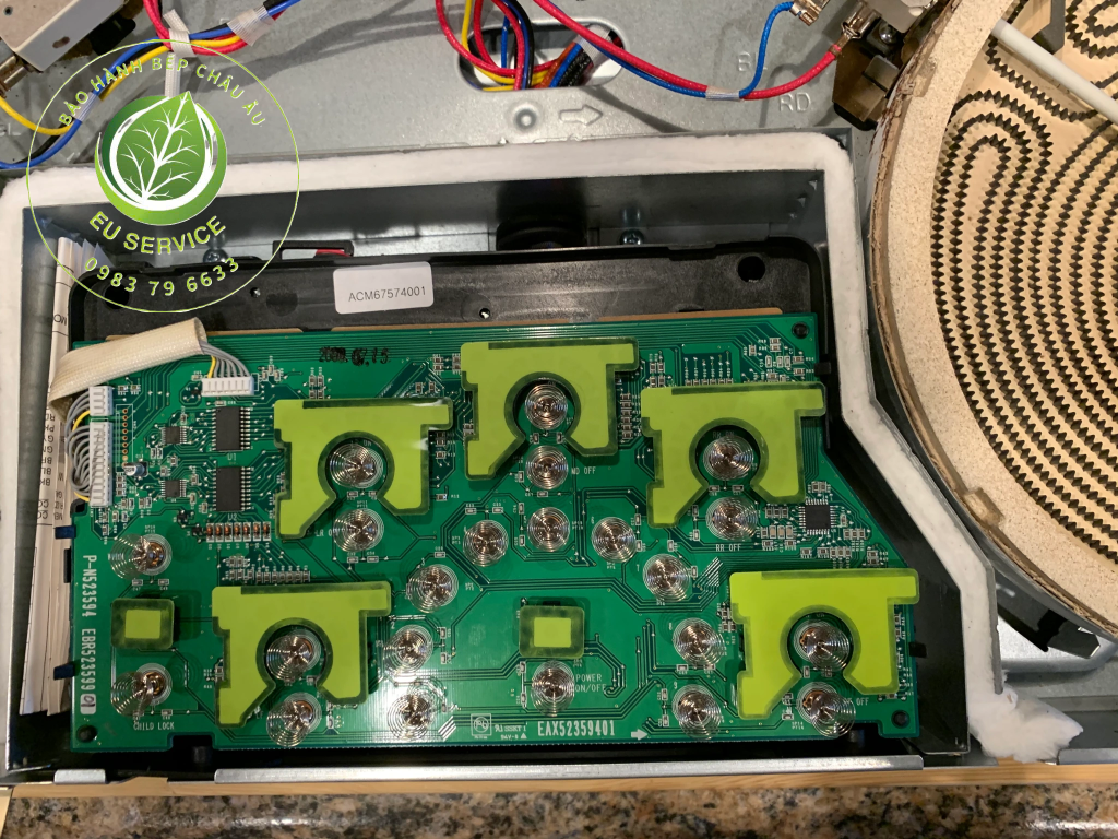 sửa bếp điện từ Lg lỗi cảm ứng