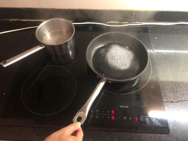 sửa bếp electrolux lỗi không nhận nồi bếp lớn