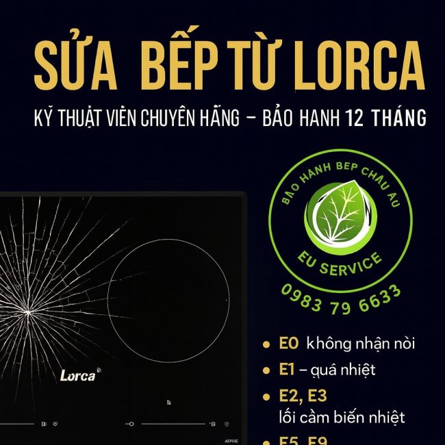 sửa bếp lorca không nhận nồi