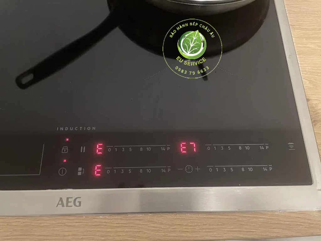 sửa bếp từ AEG lỗi E7