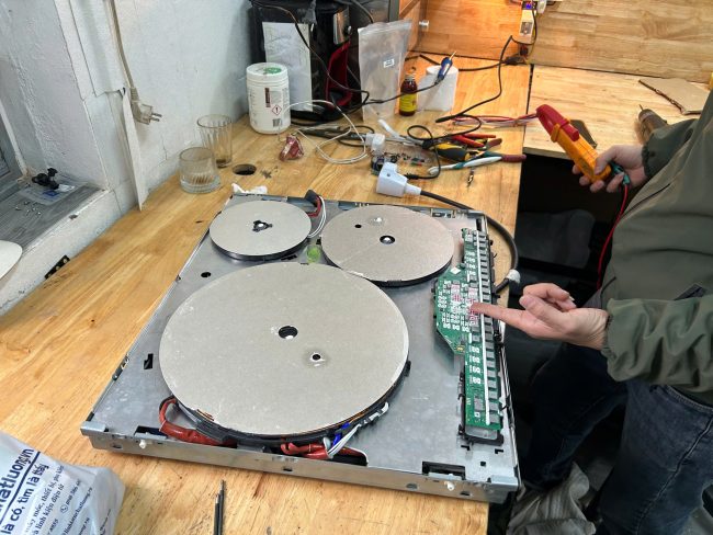 sửa bếp từ bosch đà nẵng E0531