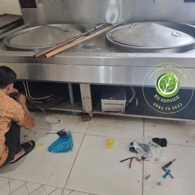 sửa bếp từ công nghiệp nhà hàng