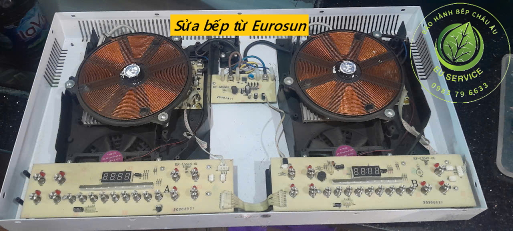 sửa bếp từ eurosun lỗi không nóng