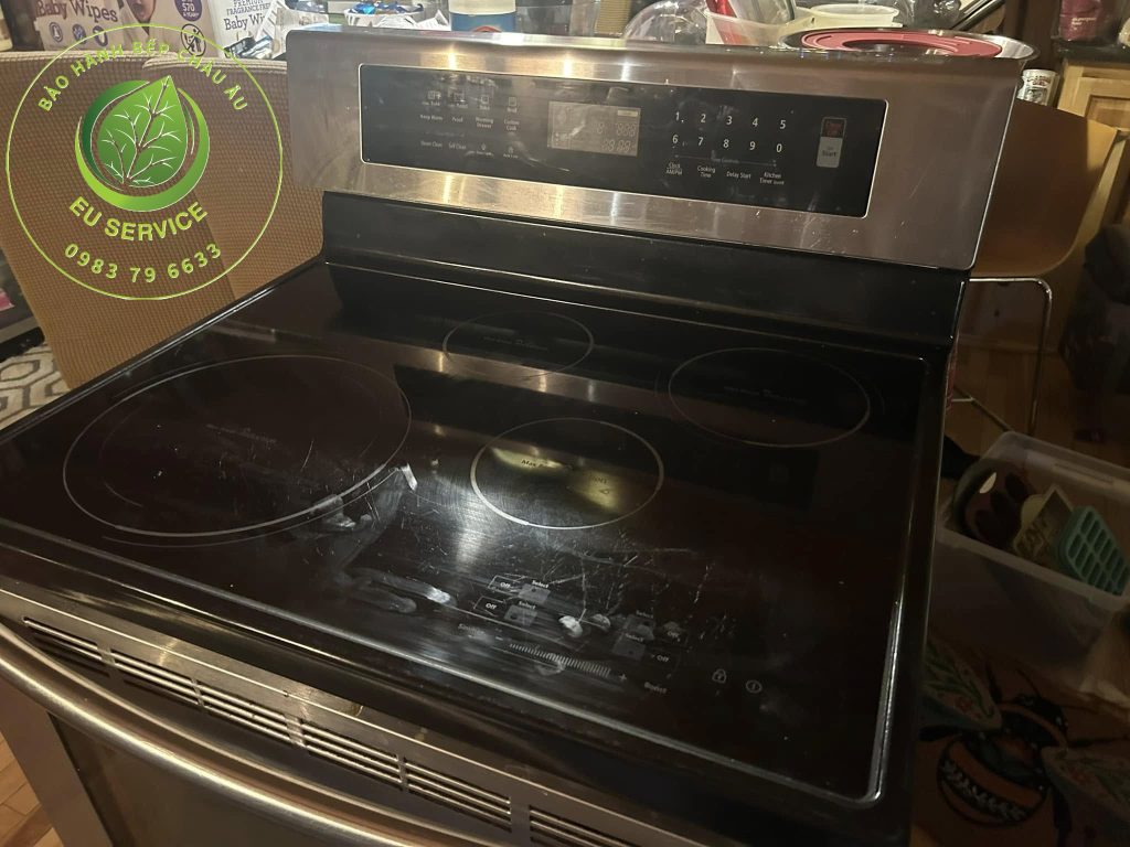 sửa bếp từ liền lò nướng Maytag không nguồn