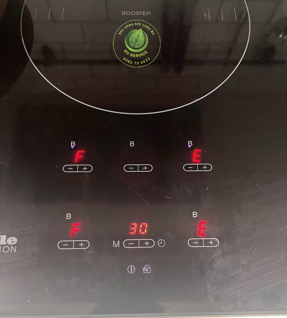 sửa bếp từ miele lỗi FE30