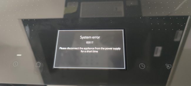 sửa chữa bếp từ neff lỗi E0517