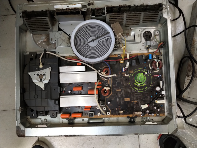 sửa chữa bếp từ panasonic lỗi không nóng