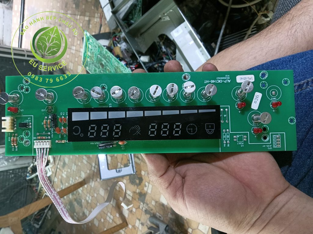 sửa bếp từ spelier lỗi không hiển thị - hỏng bo khiển
