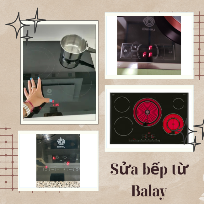 sửa chữa bếp từ Balay giá rẻ