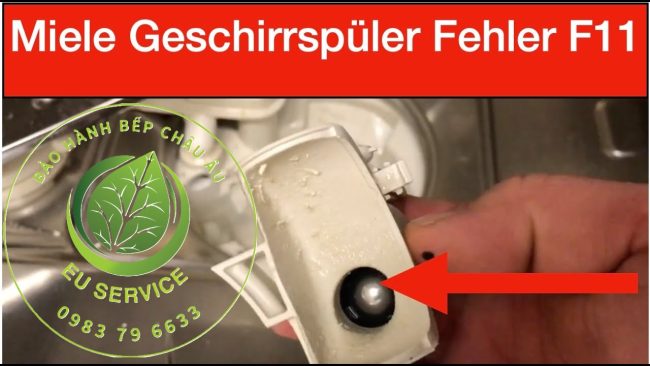 sửa chữa máy rửa chén miele F11