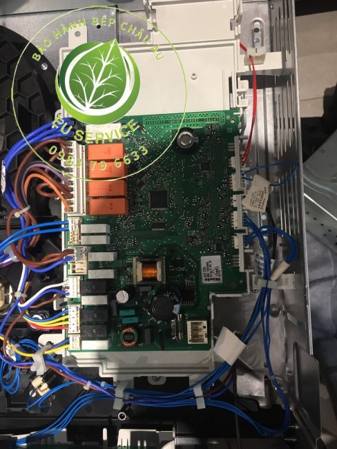 sửa lò nướng Miele lỗi F54 - F55 - lỗi bo mạch nguồn