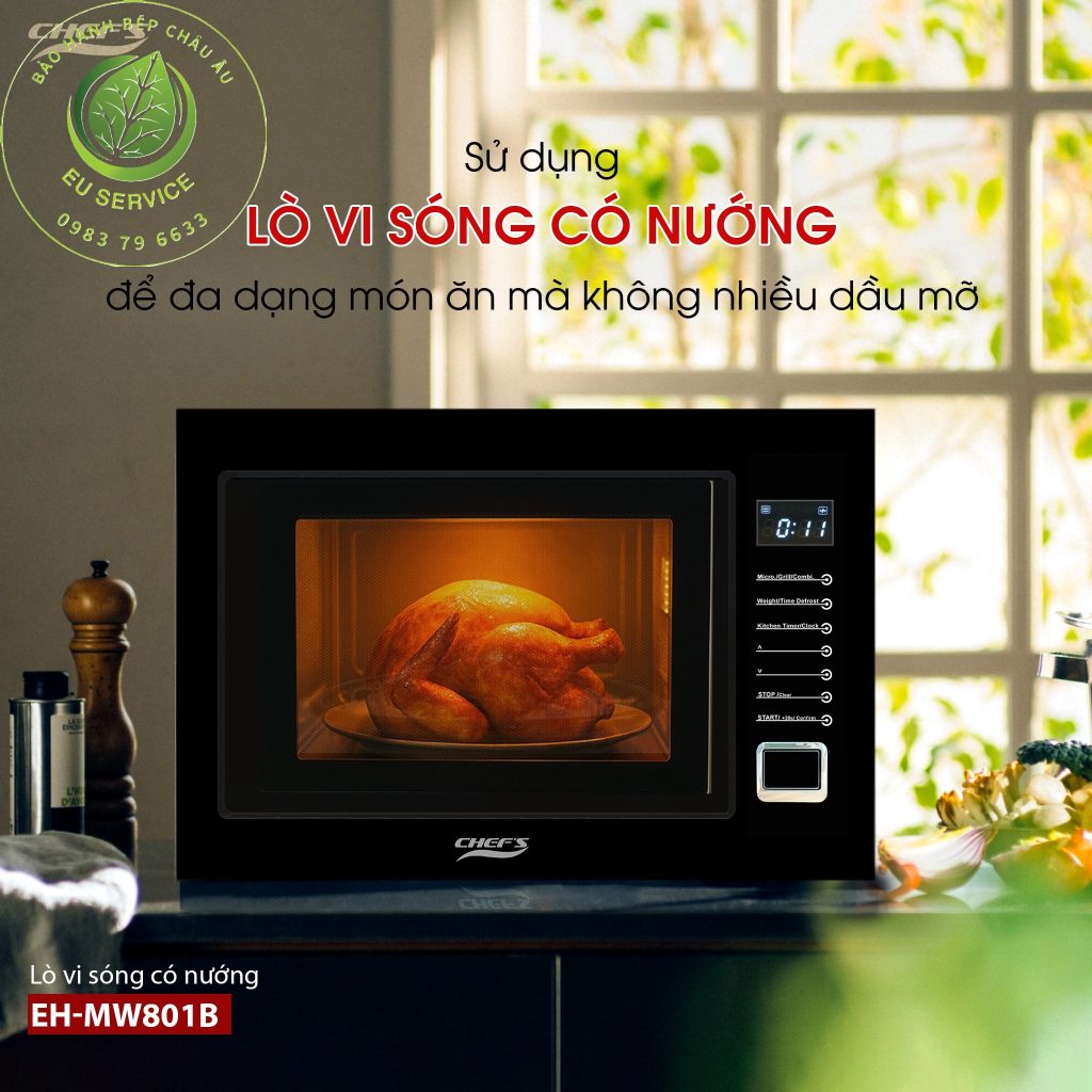 Sửa lò vi sóng Chefs